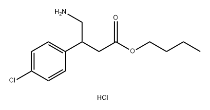 巴氯芬杂质21盐酸盐 结构式