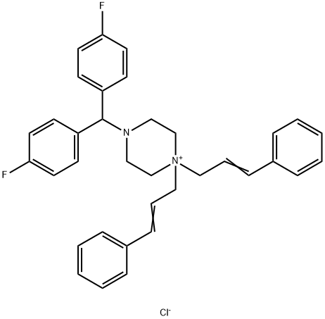 桂利嗪杂质C 结构式