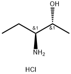 (2R,3S)-3-氨基戊-2-醇盐酸盐 结构式