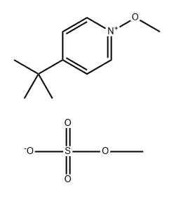 Pyridinium, 4-(1,1-dimethylethyl)-1-methoxy-, methyl sulfate (1:1) 结构式