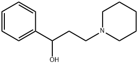 1-Piperidinepropanol, α-phenyl- 结构式