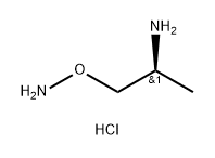 2-Propanamine, 1-(aminooxy)-, hydrochloride (1:2), (2S)- 结构式