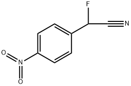 Benzeneacetonitrile, α-fluoro-4-nitro- 结构式