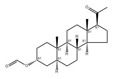 3,6-Dihydroxypregnan-20-one, Derivative of 结构式