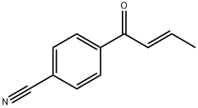 (E)-4-(丁基-2-烯醇基)苯甲腈 结构式