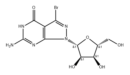 Pyrazolopyrimidine nucleoside 结构式