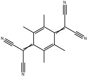 2,2'-(2,3,5,6-tetramethylcyclohexa-2,5-diene-1,4-diylidene)dimalononitrile 结构式