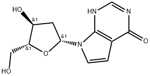 2'-脱氧-7-去氮杂肌苷 结构式