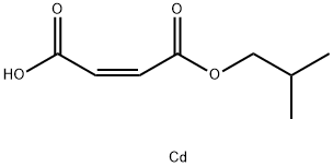 cadmium diisobutyl dimaleate 结构式