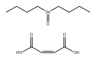 2-Butenedioic acid (Z)-, mixed isodecyl and lauryl and myristyl monoesters, reaction products with dibutyloxostannane 结构式