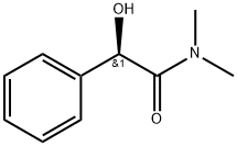 (R)-2-羟基-N,N-二甲基-2-苯基乙酰胺 结构式