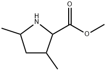 Proline, 3,5-dimethyl-, methyl ester, (2-alpha-,3-ba-,5-alpha-)- (9CI) 结构式