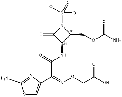 carumonam sodium 结构式