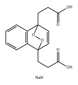 3,3'-(1,4-naphthylidene)diproprionate 结构式