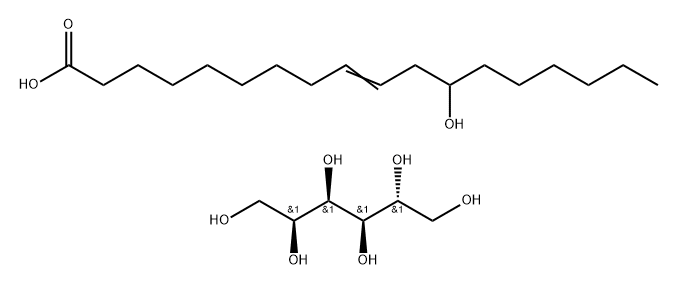 d-Glucitol, reaction products with 12-hydroxy-9-octadecenoic acid 结构式