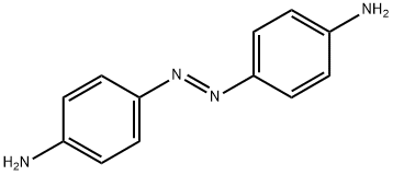 4,4'-二氨基偶氮苯 结构式