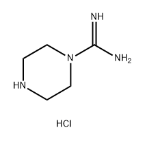 piperazine-1-carboxamidine HCl 结构式