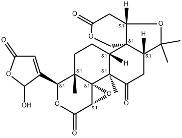 石虎柠檬素A 结构式