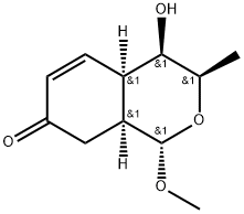 (methyl 2,3,6-trideoxy-alpha-talopyranosido)-(3,2-d)-2-cyclohexanone 结构式