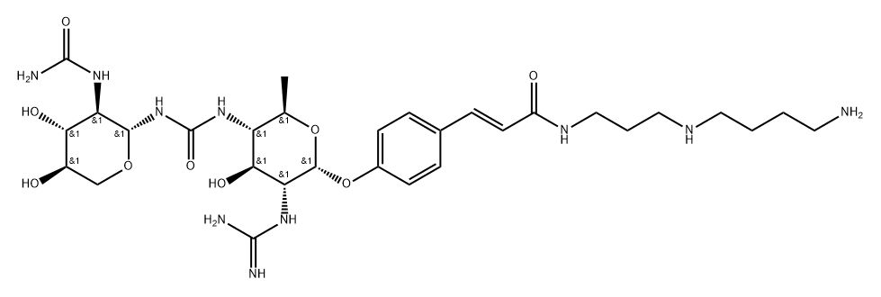 糖桂精胺霉素 D 结构式