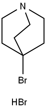 4-BROMO-QUINUCLIDINE, HYDROBROMIDE 结构式