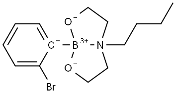 2-(2-溴苯基)-6-丁基-1,3,6,2-二氧杂硼烷 结构式