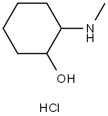 Cyclohexanol, 2-(methylamino)-, hydrochloride (1:1) 结构式