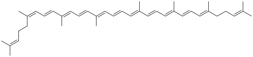 (5Z)-番茄红素 [干冰运输 结构式