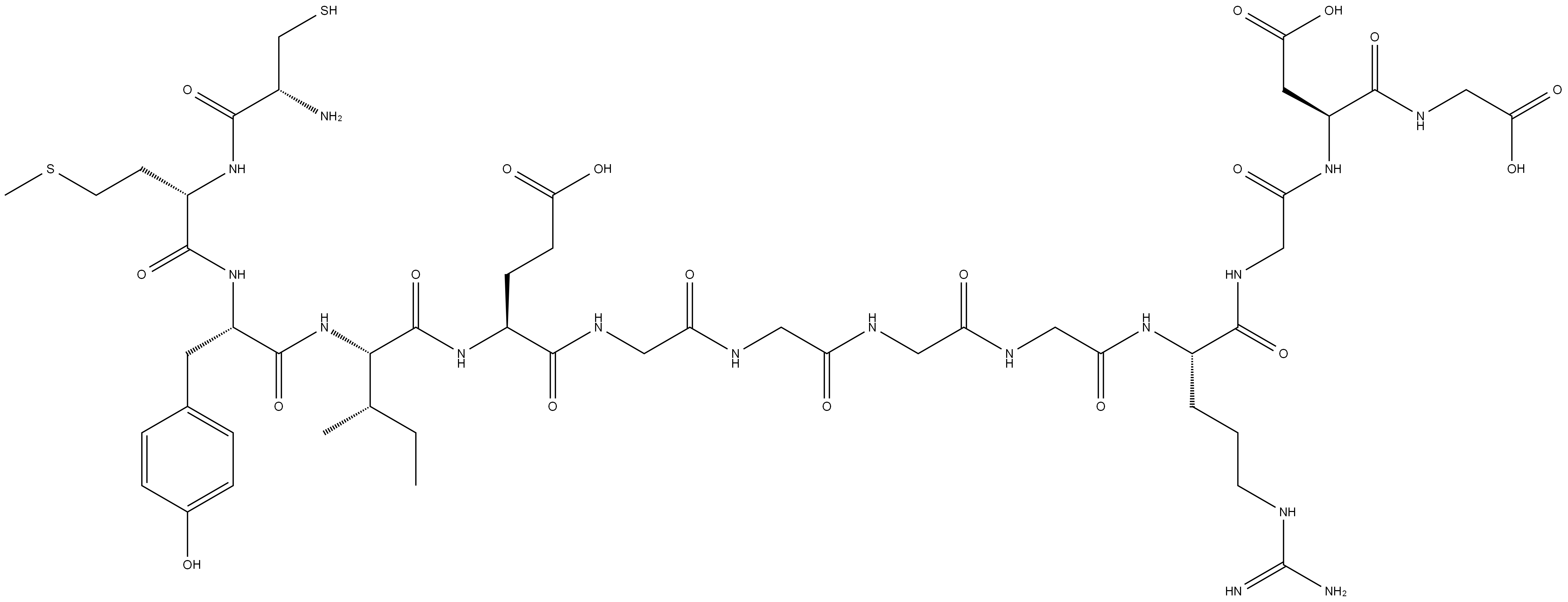 寡肽-24 结构式