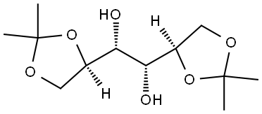 D-Iditol, 1,2:5,6-bis-O-(1-methylethylidene)- 结构式