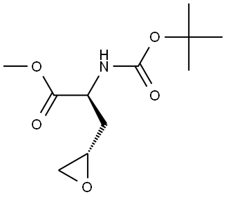 D-threo-Pentonic acid, 4,5-anhydro-2,3-dideoxy-2-[[(1,1-dimethylethoxy)carbonyl]amino]-, methyl ester (9CI) 结构式