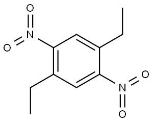 1,4-diethyl-2,5-dinitrobenzene 结构式