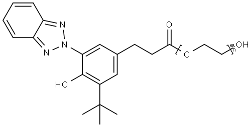 紫外线吸收剂 UV-1300 结构式