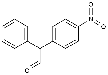 4-Nitro-α-phenylbenzeneacetaldehyde 结构式