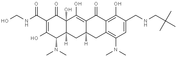 奥玛环素杂质13 结构式