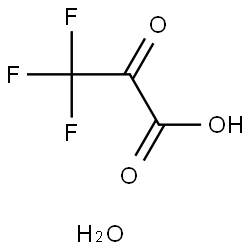 Propanoic acid, 3,3,3-trifluoro-2-oxo-, hydrate (1:1) 结构式