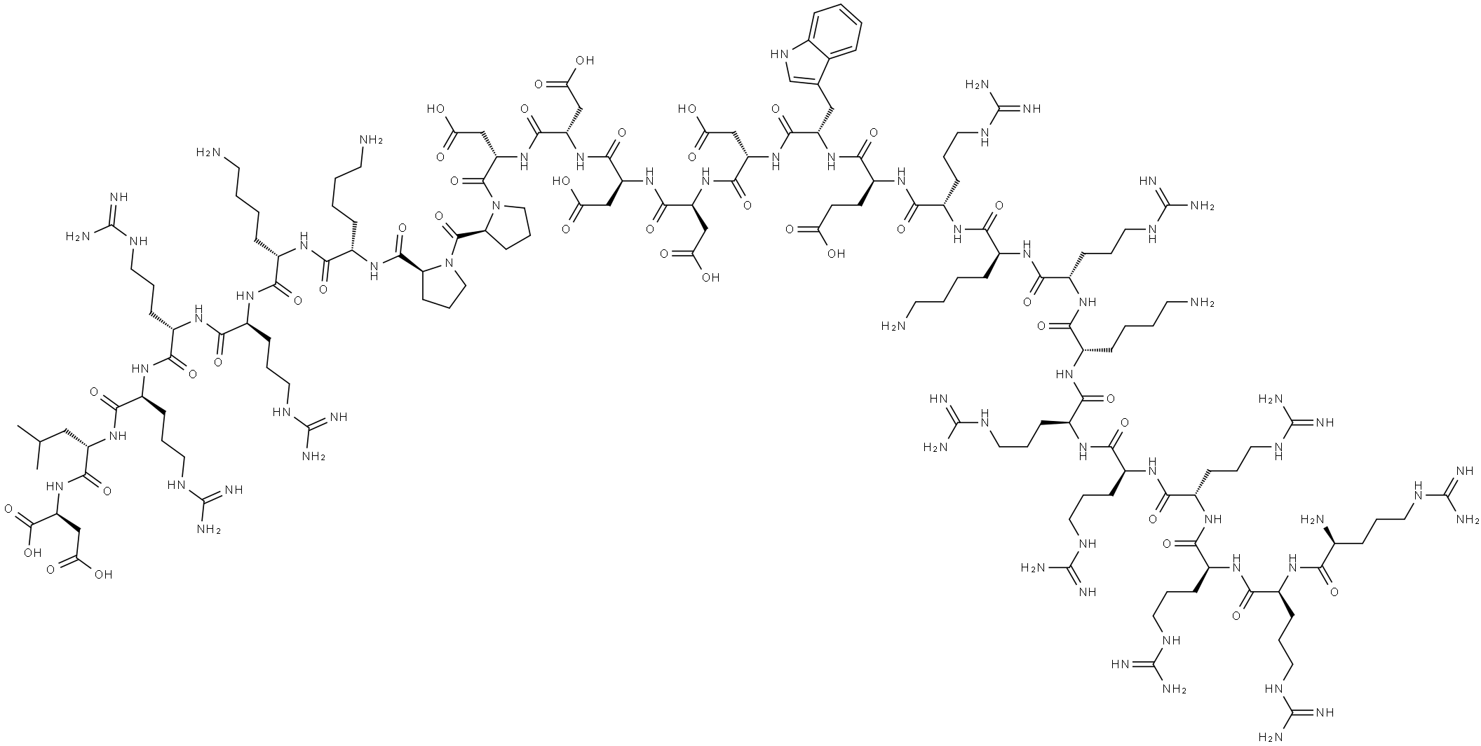 高亲和力的核定位信号 (NLS) 肽BIMAX2 结构式