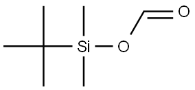 Silanol, (1,1-dimethylethyl)dimethyl-, formate (9CI) 结构式