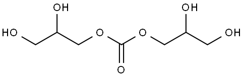 1,2,3-Propanetriol, 1,1'-carbonate 结构式