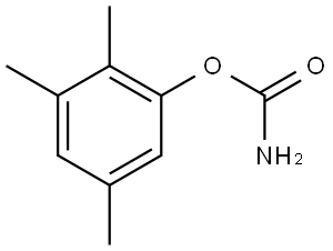 Carbamic acid 2,3,5-trimethylphenyl ester 结构式