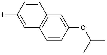 2-iodo-6-isopropoxynaphthalene 结构式