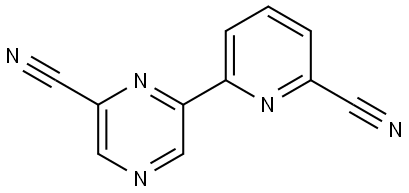 6,6'-Dicyano-2-(2'-pyridyl)pyrazine 结构式