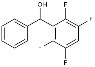 phenyl(2,3,5,6-tetrafluorophenyl)methanol 结构式