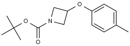 tert-butyl 3-(p-tolyloxy)azetidine-1-carboxylate 结构式