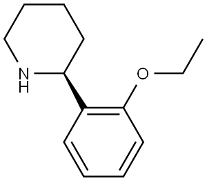 1-((2S)(2-PIPERIDYL))-2-ETHOXYBENZENE 结构式