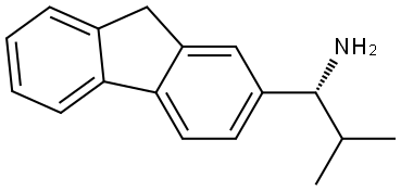 (1R)-1-FLUOREN-2-YL-2-METHYLPROPYLAMINE 结构式