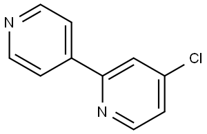4-氯-2,4'-联吡啶 结构式