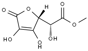 L-苏-己-2-烯酸，1,4-内酯，6-甲酯 结构式