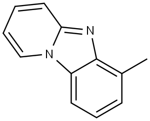 6-Methylbenzo[4,5]imidazo[1,2-a]pyridine 结构式