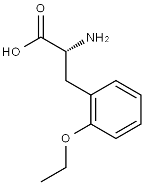 (2R)-2-AMINO-3-(2-ETHOXYPHENYL)PROPANOIC ACID 结构式